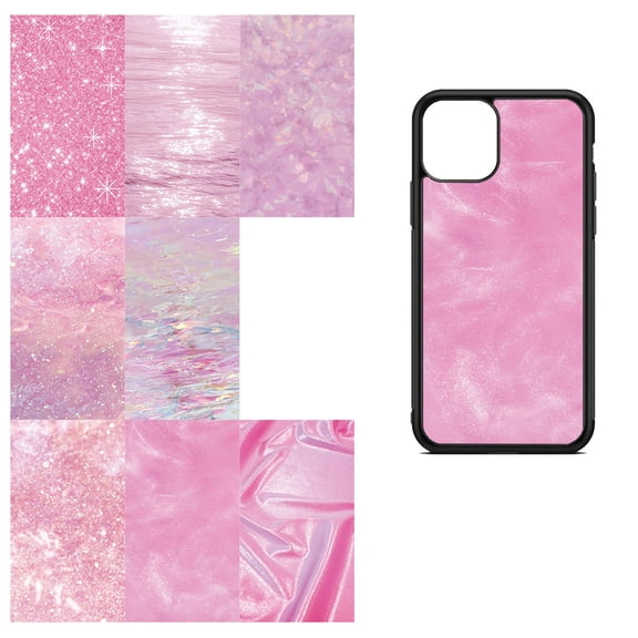 Pack Of 8 PVC Phone Stickers, Customizable Patterns for Personalization & Scratch Resistance