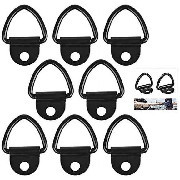 Pack Of 8 Tie-Down Ring For Trailer Trucks, Boats, Cars