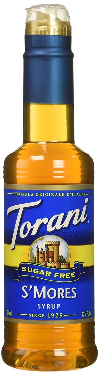 (Pack Of 8) Torani Syrup SF S'mores 12.7 Fo