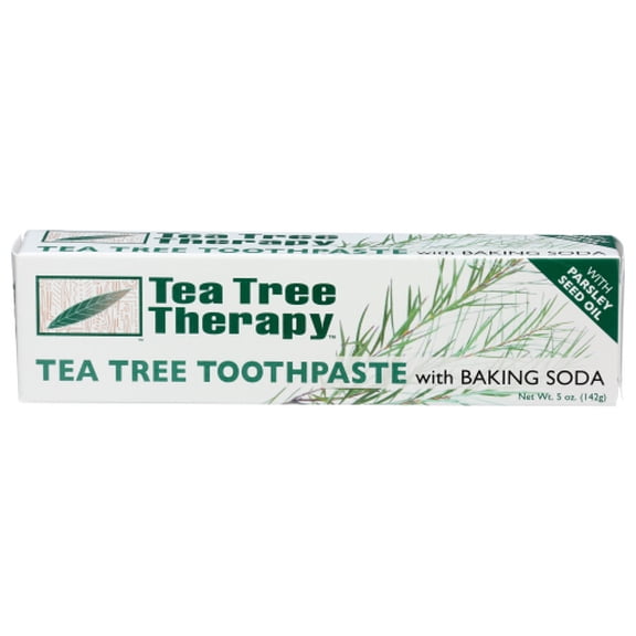 (Pack Of 9) Tea Tree Therapy Tea Tree Toothpaste Natural Mint 5 Oz