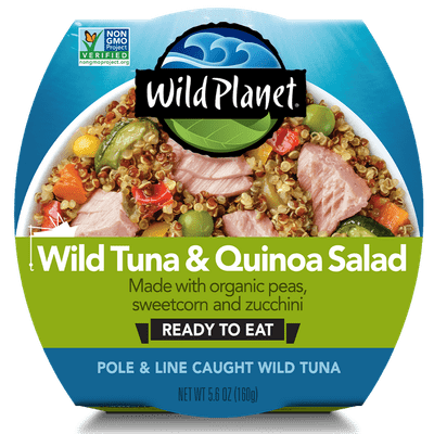(Pack Of 9) Wild Planet Tuna Wild Quinoa Salad 5.6 Oz