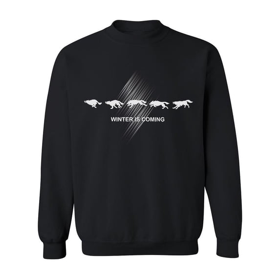 Pack Of Wolves Slogan Sweatshirt Men -Image by Shutterstock, Male 3X-Large