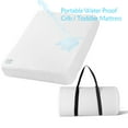 Pack and Play Mattress, Dual Sided 2Stage Premium Memory Foam Mattresses Pad, 3" Pack n Play