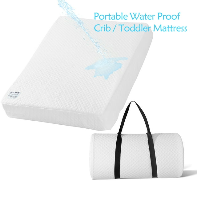 Pack and Play Mattress, Dual Sided 2Stage Premium Memory Foam