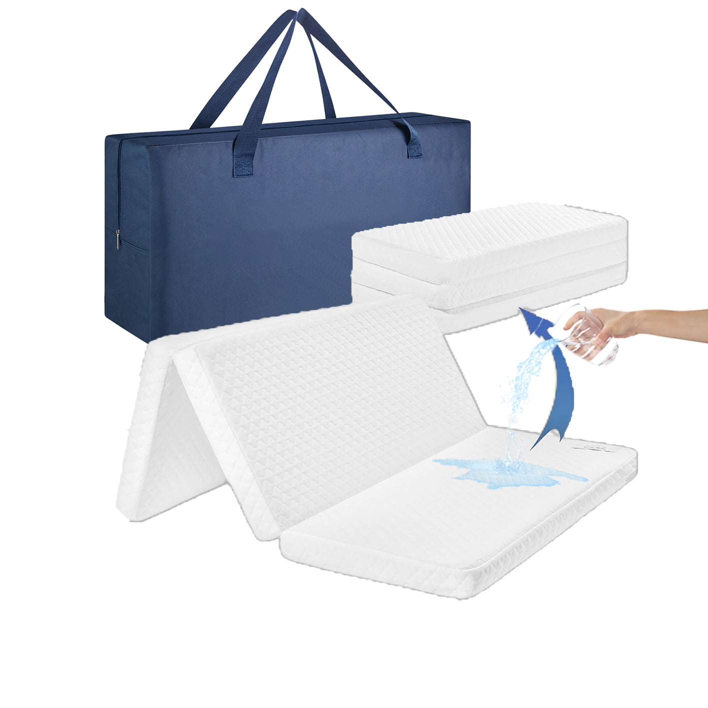 Pack and Play Mattress, Dual Sided 2Stage Premium Memory Foam