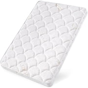 Excibubblebearbb Pack N Play Mattress, Portable Playpen Mattress for Babies, 38" x 26"x 1.5" Foam Mattress, Breathable Firm Support, Rounded Corners, Pack and P