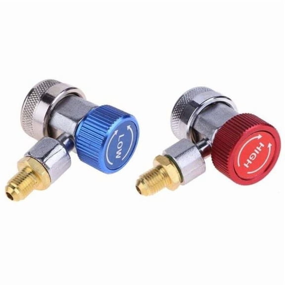 Pack Quick Connectors for Car Air Conditioning, High Pressure Low Pressure R134A Air Conditioning Systems.