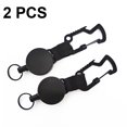 thumbnail image 1 of Pack Retractable Keychain with Multi-Tool Carabiner, Belt Clip and Key Ring for Key Chain, 1 of 5