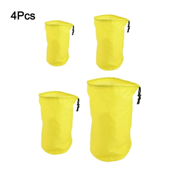 Pack Smartly with These 4PCS Dustproof Nylon Stuff Sacks Available Now