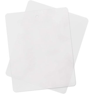 4pc Thin Clear Flexible Plastic Cutting Board Mat 12 X 15 for sale online