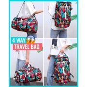Pack Trav - 4 Way Large-Capacity Waterproof Travel Bag (Black)