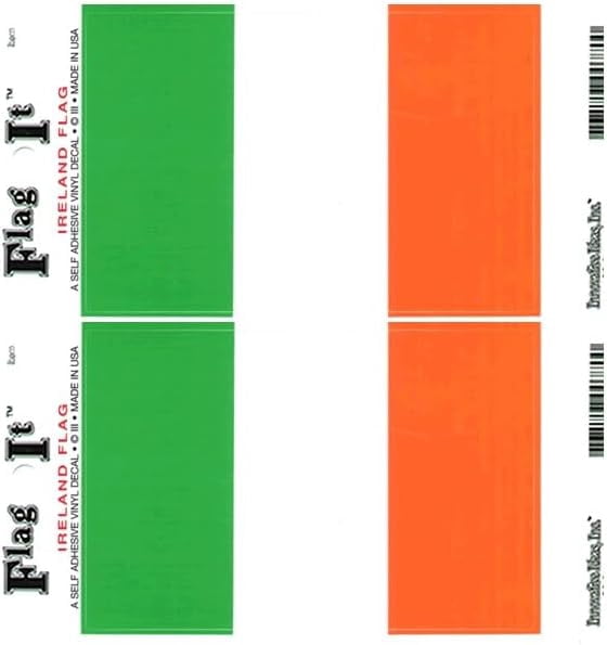 Irlande 4-Leaf Trèfle Manteau De Bras Autocollant / Vinyle Étanche