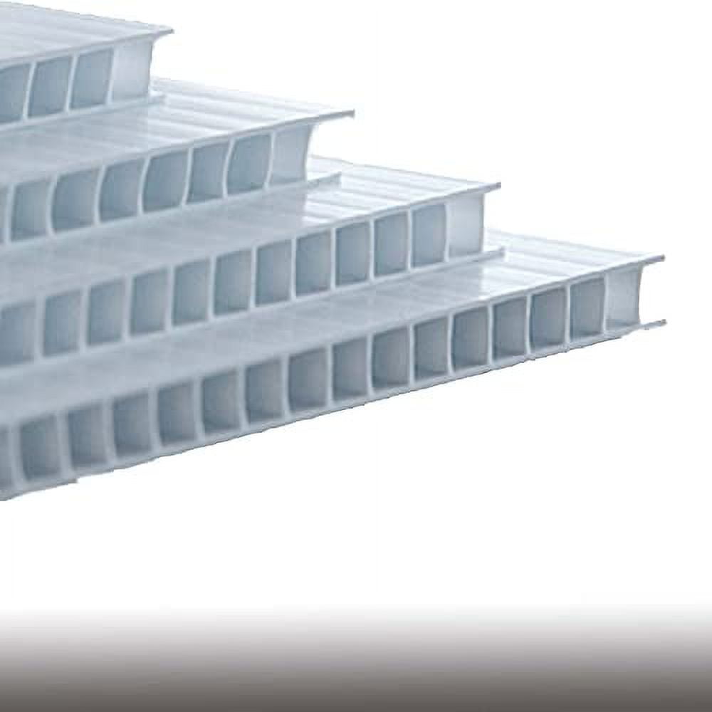 Pack) White Corrugated Plastic Sheet 24" X 36" Horizontal