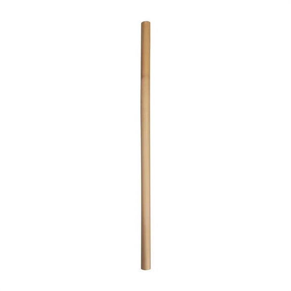 Pack & Wood 210RDSTRW2210 8 in. Durable & Reusable Individual Kraft Reed Straws, Natural Color