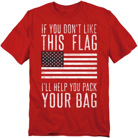 Pack Your Bag T-Shirt Unisex Graphic Tee For Men & Women Red 