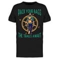 thumbnail image 1 of Pack Your Bags, The Trails Await Tee Men's -Image by Shutterstock, 1 of 2