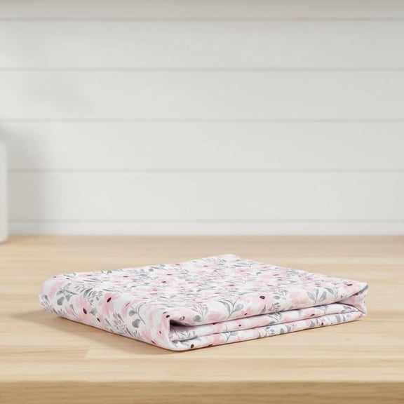 Pack and Play Sheets, Fitted for Compatible Mattress, Ultra Soft Breathable Microfiber Floral