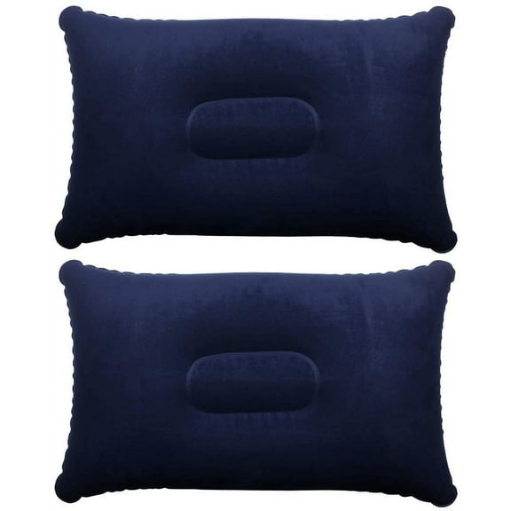 Pack inflatable pillows for travel, camping or in the car