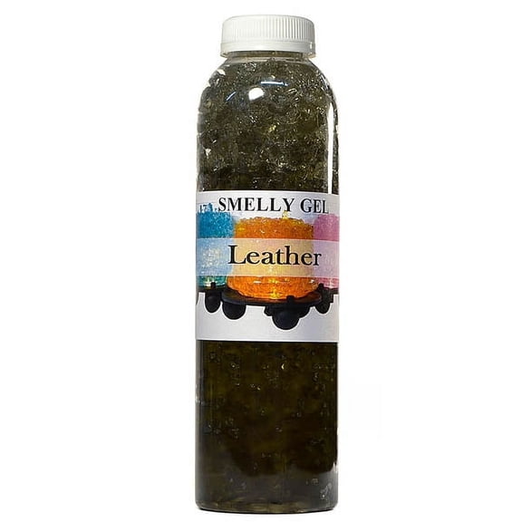 Pack of 1, 16 Ounces Smelly Gel Leather for Home, Office, Hotel Room, Lobby, Club, Restaurant Fragrance Use