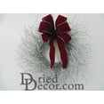 thumbnail image 1 of Pack of 1, 30 Inch Silver Quail Brush Wreath - Christmas for Holiday, Season, Home and Event Décor, 1 of 1