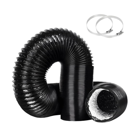 Pack of 1 4 Inch Diameter PVC Aluminum Composite Duct Ensuring Airflows for Various Vent Needs