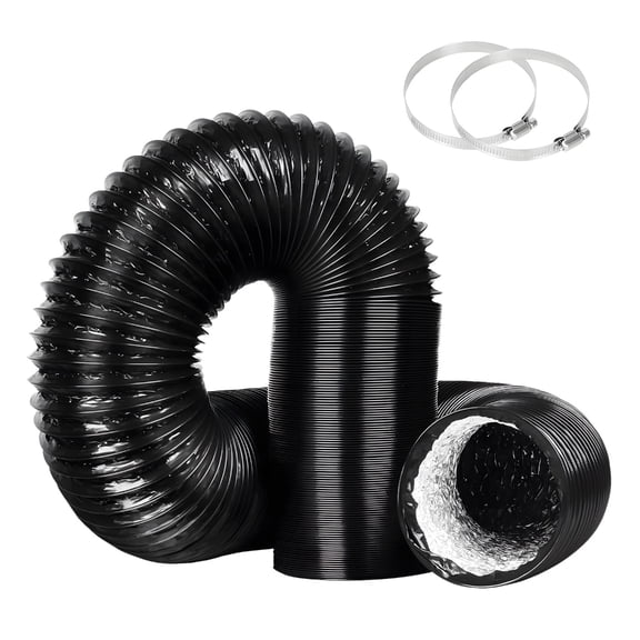 Pack of 1 4 Inch Diameter PVC Aluminum Composite Duct Ensuring Airflows for Various Vent Needs