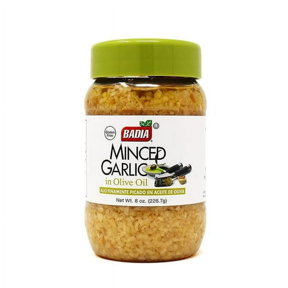 Pack of 1 Badia Minced Garlic, 8 oz