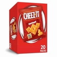 thumbnail image 1 of Pack of 1 Cheese Crackers, Baked Snack Crackers, Lunch Snacks, Original, 20oz Box (20 Packs), 1 of 1