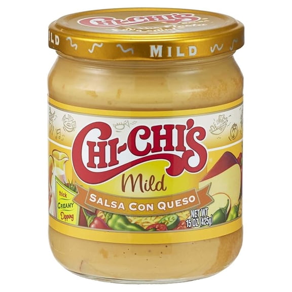 Pack of 1 Chi Chi's Fiesta Mild Salsa Con Queso Dip, 15.5 Ounce