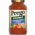 thumbnail image 1 of Pack of 1 Chunky Roasted Garlic and Herb Pasta Sauce, 23.75 oz Jar, 1 of 1