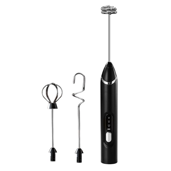 Pack of 1 Compact Easy Operate Milk Frother Featuring 3 Executives and Carrying Case
