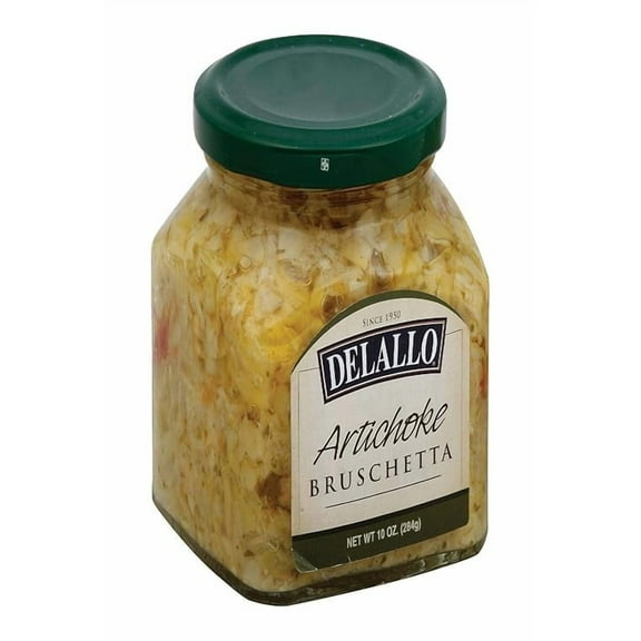 Pack of 1 Delallo Bruschetta Artichoke 10 OZ