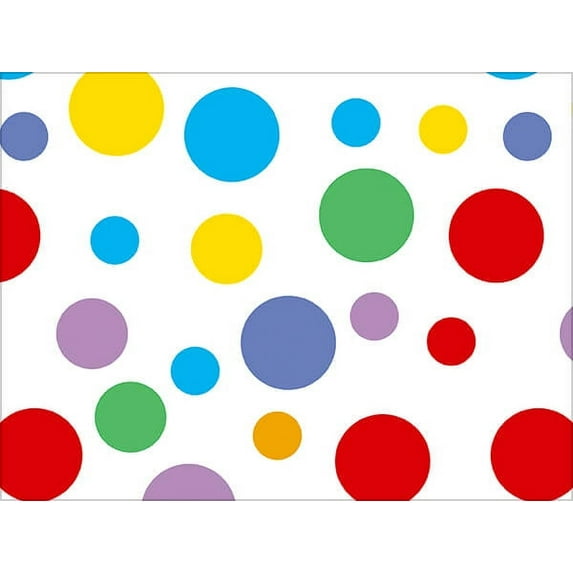 Pack of 1, Dotsville Wrapping Paper Roll, 26" x 417' For Party, Holiday & Events