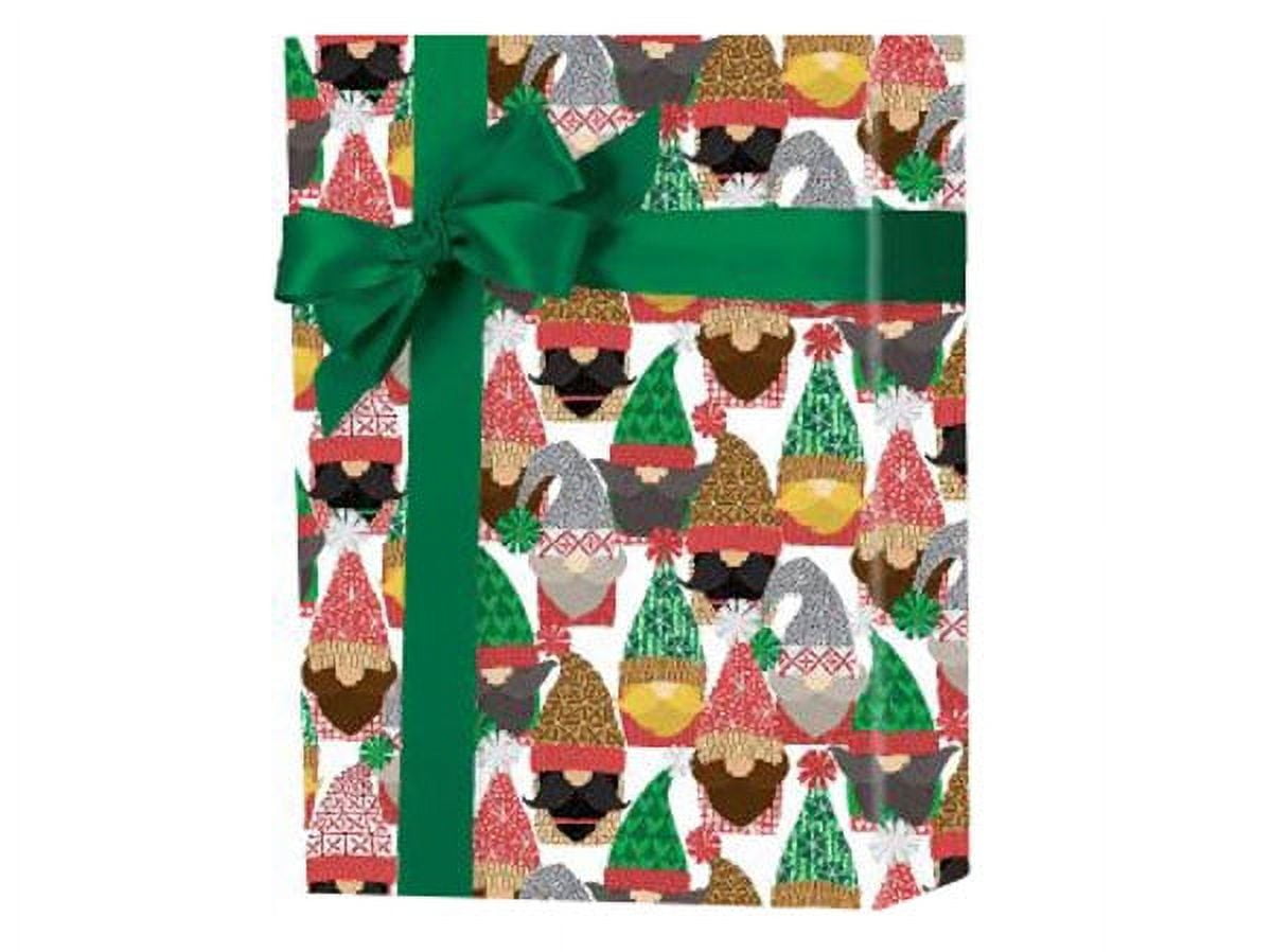 X3028 Red Ribbons and Canes Gift Wrap 24 x 417