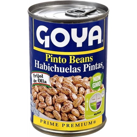 Pack of 1 Goya Canned Pinto Beans, 15.5 Oz