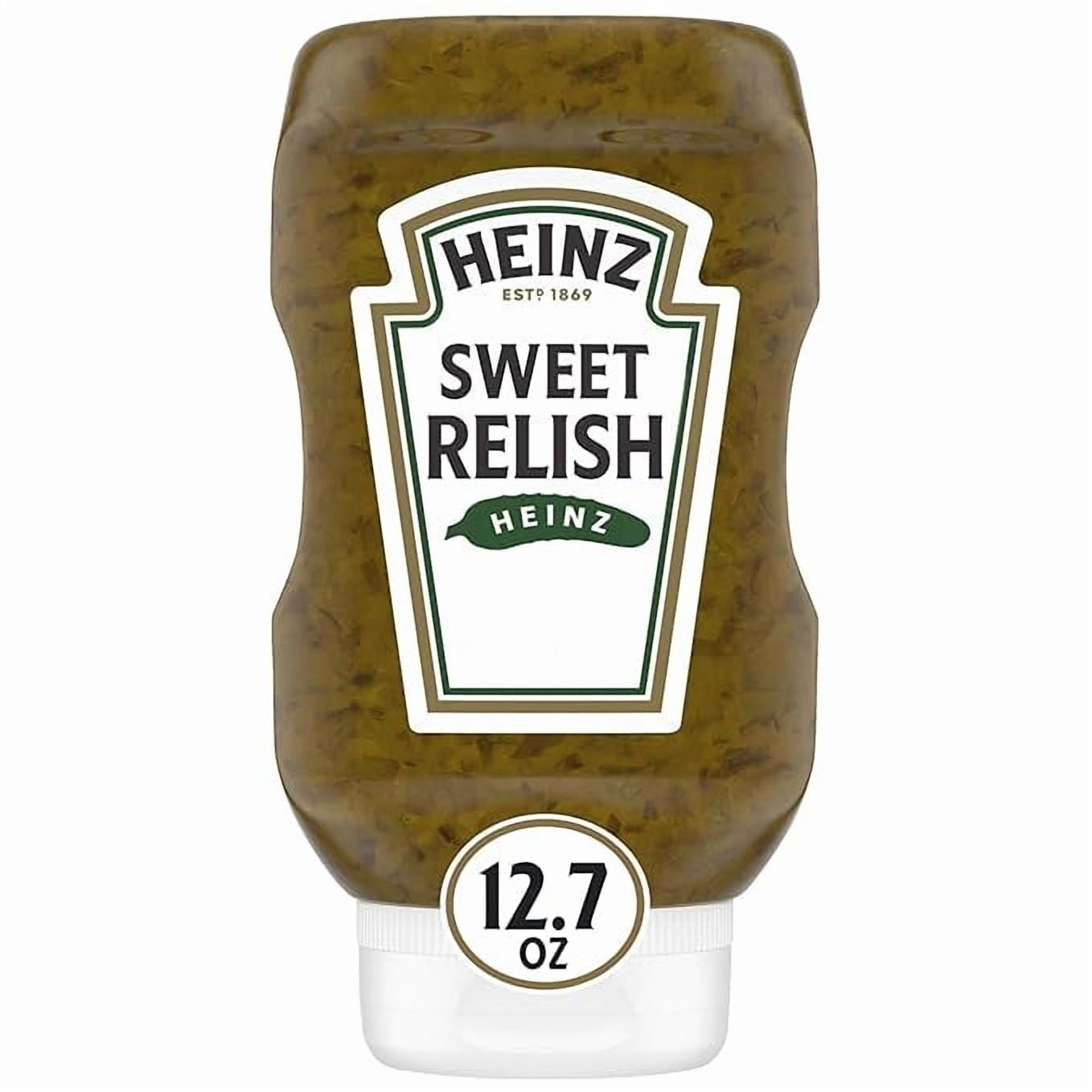Pack of 1 Heinz Sweet Relish, 12.7 fl oz Bottle - Walmart.com