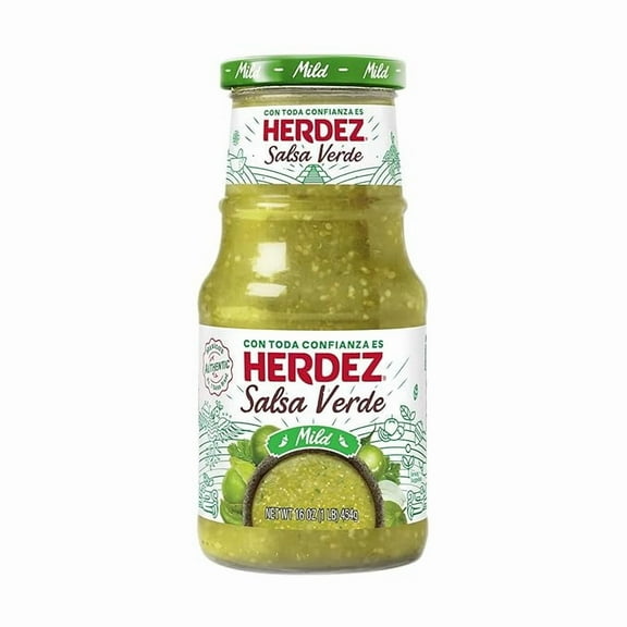 Pack of 1 Herdez Salsa Verde, 16 oz