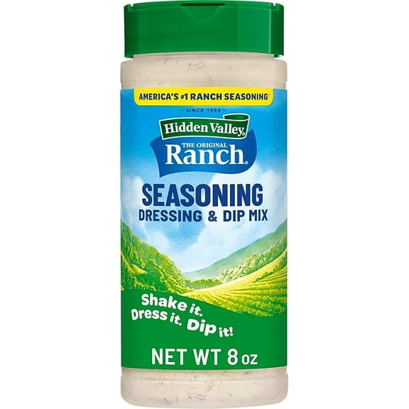 Pack of 1 Hidden Valley Original Ranch Seasoning, Dressing and Recipe Mix, 1 Ounce Each, 4 Count (Package May Vary)