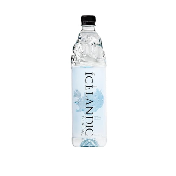 Pack of 1 Icelandic Glacial Spring Water, 1 Liter, 33.8 Fl Oz