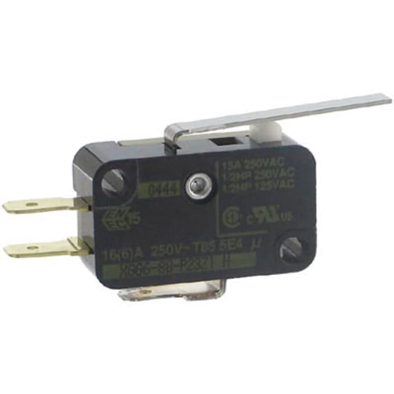 Pack of 1, Johnson Electric Xgg6-88-P23Z1 Switch Miniature Snap Action Microswitch 10A 125/250 Vac Striaght 1.42 Inch
