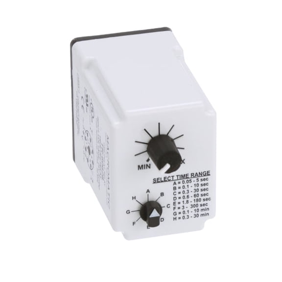 Pack of 1, Macromatic Tr-60628 Time Delay Relay, True Off Delay, 24V Ac/Dc, 50Ms-30 Min, Dpdt, 10A, 8 Pin Octal