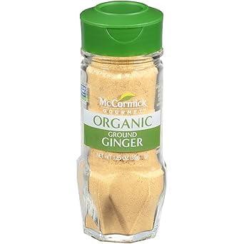 Pack of 1 McCormick Gourmet Organic Ground Ginger, 1.25 Oz