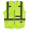 thumbnail image 1 of Pack of 1, Milwaukee 48-73-5023 High Visibility Yellow Safety Vest - XXL/XXXL, 1 of 1