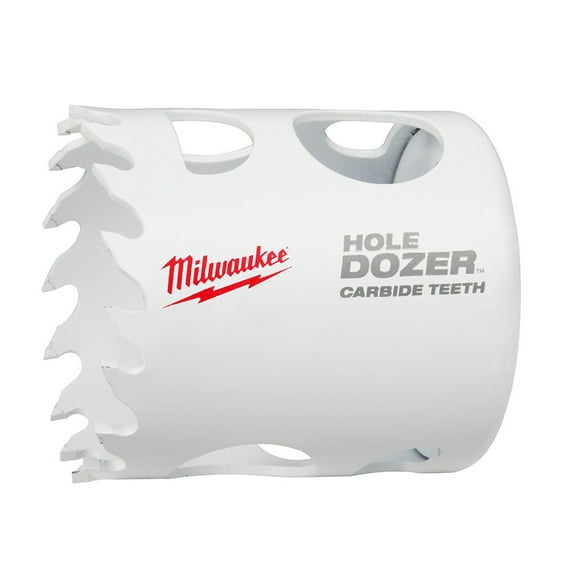 Pack of 1, Milwaukee 49-56-0711 1-5/16 In. Hole Dozer Carbide Teeth Hole Saw
