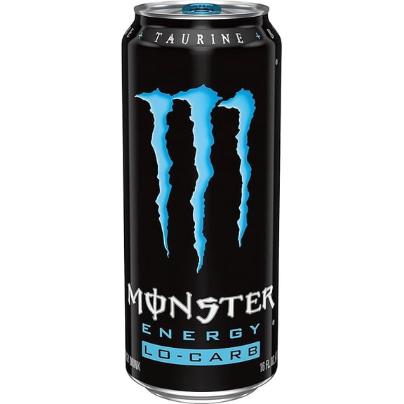 Pack of 1 Monster Energy Lo Carb Energy Drink, 16 Fl Oz