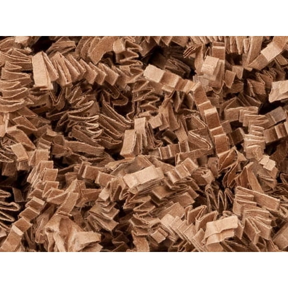 Pack of 1, Natural Tan Crinkle Cut Shred 10 Lb Spring-Fill Shred Great for Baskets, Basket Boxes, Bags, Containers & Nested Boxes
