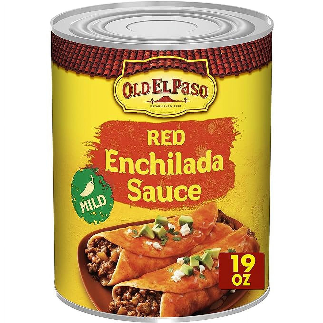 Pack of 1 Old El Paso Mild Red Enchilada Sauce, 1 ct., 19 oz. - Walmart.com