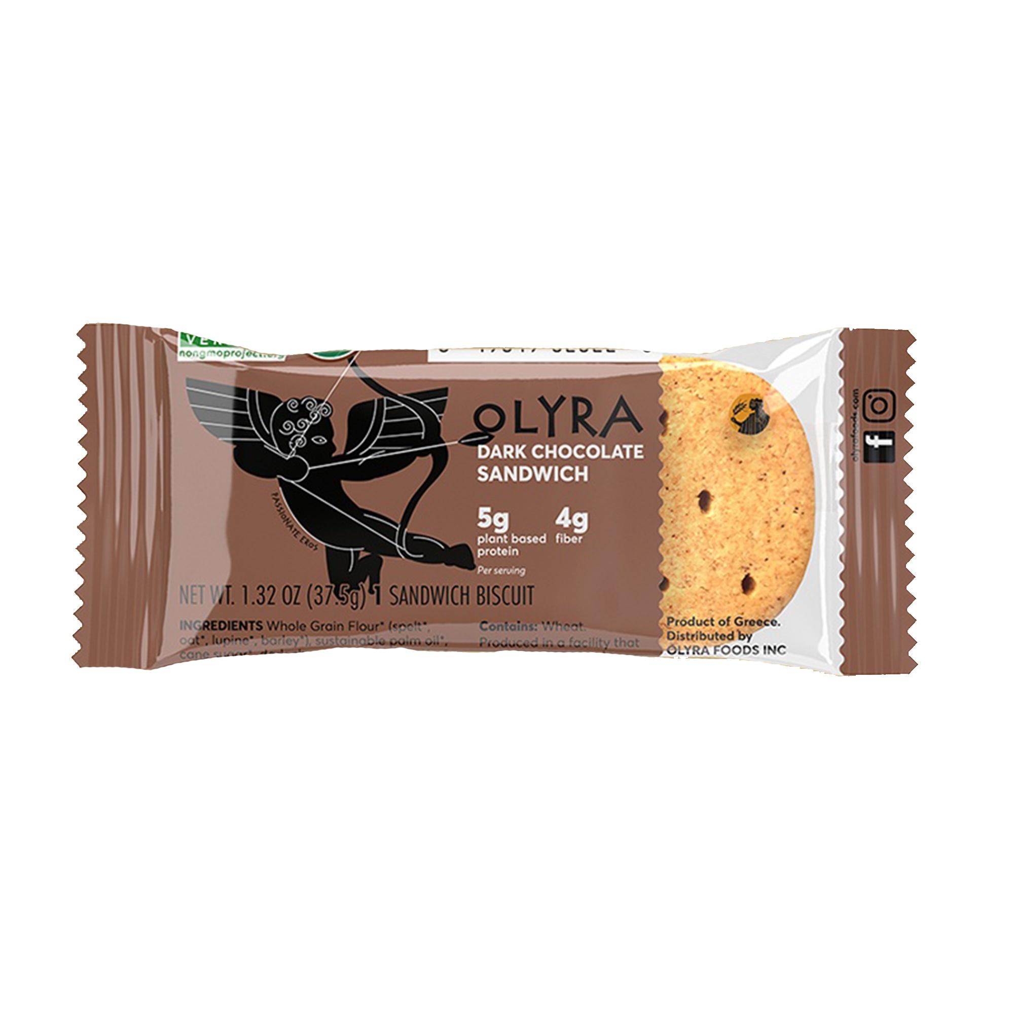 Pack Of 1 Olyra Organic Breakfast Biscuits Dark Chocolate Creme | 1.32 ...