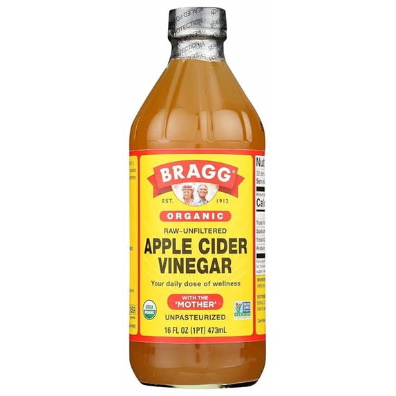 Organic Apple Cider Vinegar, 16 oz