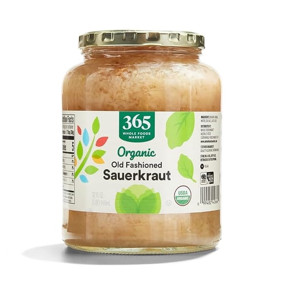 Pack of 1 Organic Sauerkraut, 32 oz